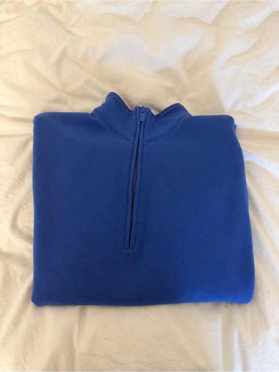 Aritzia Tops - Aritzia Cozy Sweatfleece 1/2 zip up - Jazz Blue